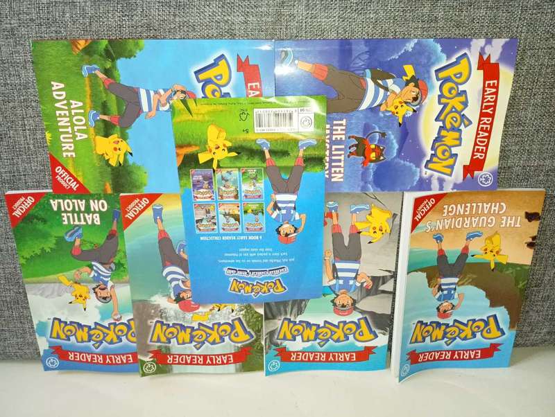 Pokémon Early Reader 6 Book Collection