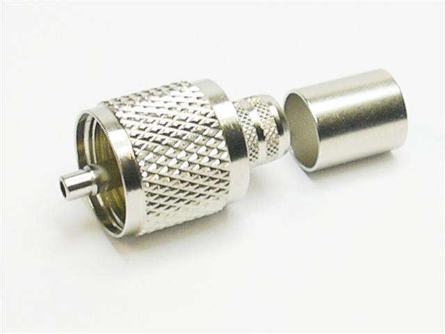 PL259 Male connector for RG213