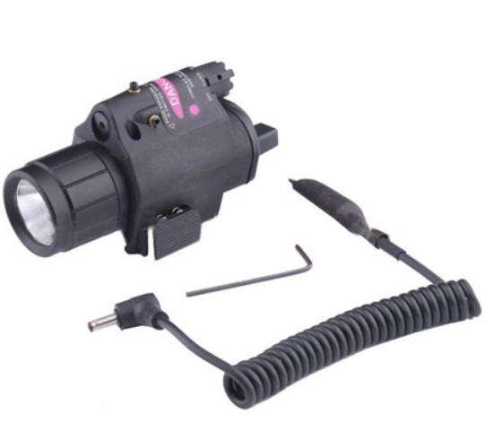 SECOND HAND 2 in 1 Tactical gun Torch and Laser