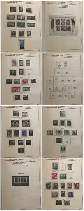 Schaubek Album - DDR Collection 1945 - 1977