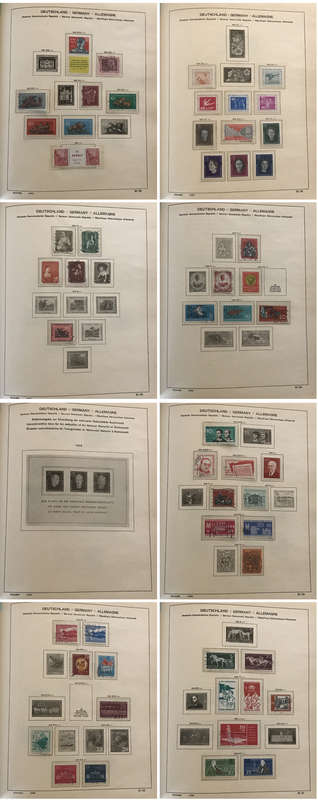 Schaubek Album - DDR Collection 1945 - 1977