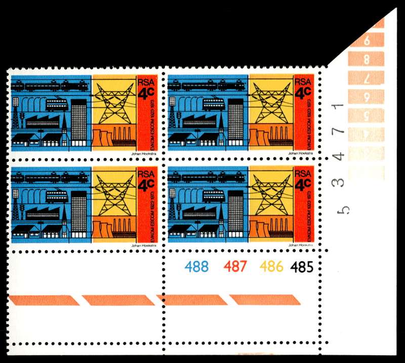 RSA 1973/02/01 50th Anniversary of ESCOM 4c Control Blocks