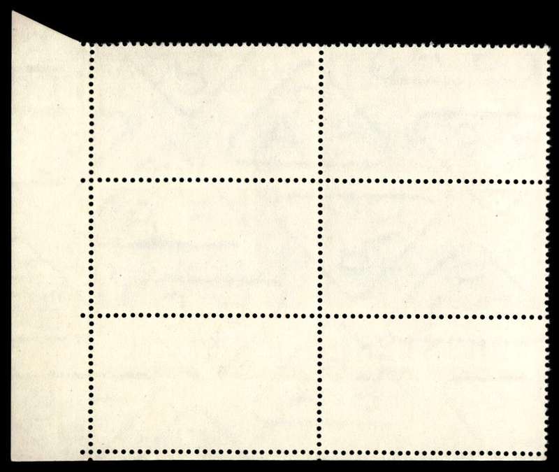 RSA 1969/10/06 100th Anniversary of Z.A.R Wmk R.S.A 2½c S/Paper Control Blocks Cylinder D
