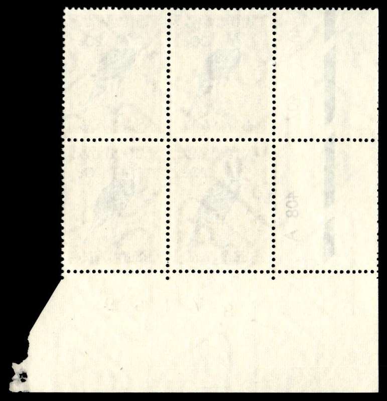 RSA 1970/06/18 Definitive Issue 20c Cyl.No 406 407 408A