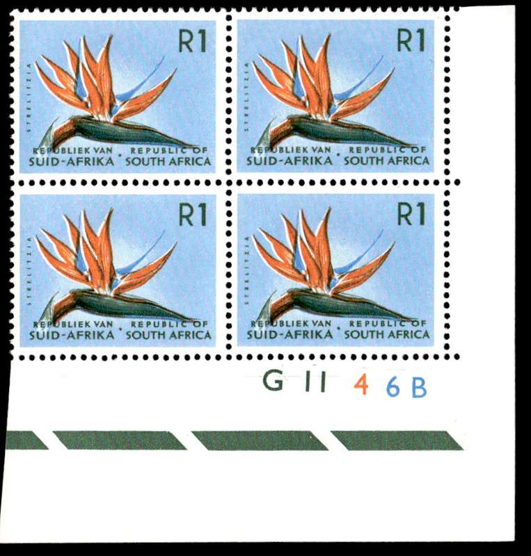RSA 1965/06 Definitive Issue R1 Cyl. No G11 4 6B Control Blocks