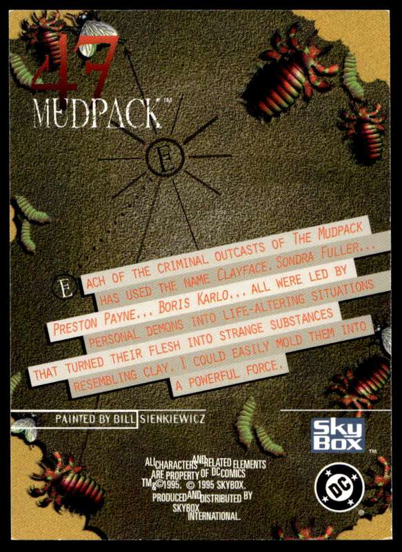 DC Comics 1995  - 47 Mudpack