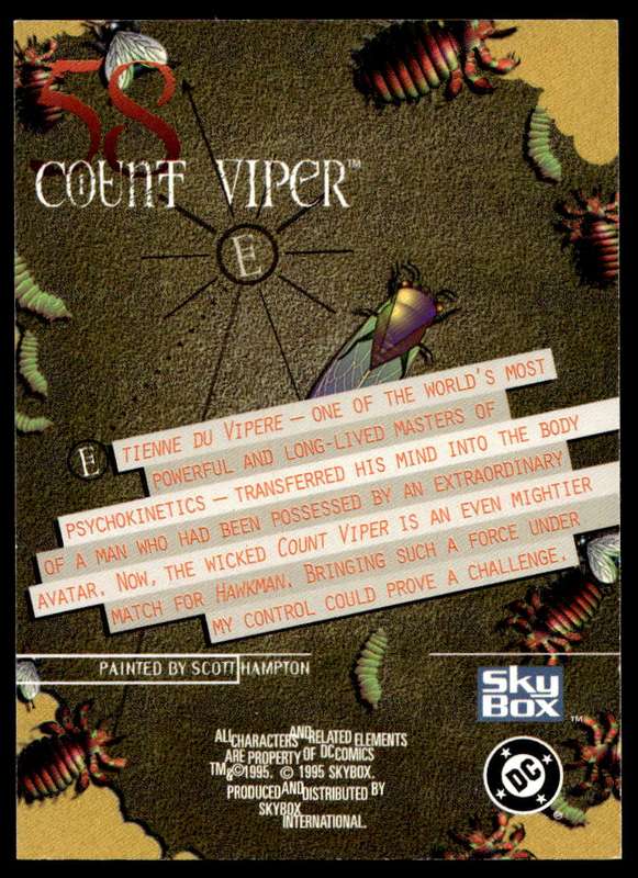 DC Comics 1995  - 58 Count Viper