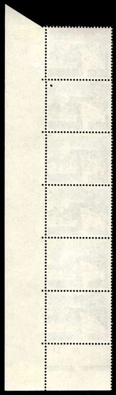 RSA 1962/09 Definitive Issue 50c Cyl. No 70 54 No Wmk. Black Sheet No 6 stamps