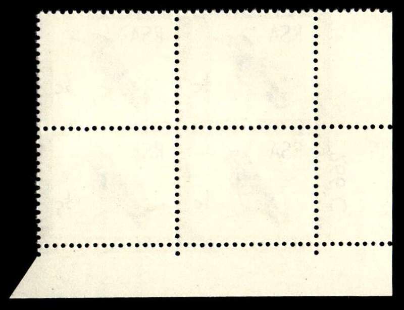 RSA 1971/05 Definitive Issue ½c Cyl. No 264 265 266C Wmk R.S.A t-b (H3)