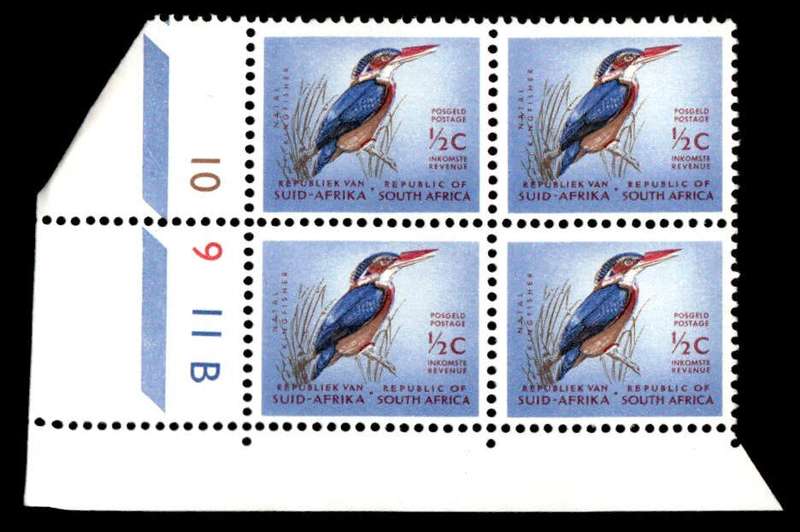 RSA 1964/05/21 Definitive Issue ½c Cyl. No 10 9 11B