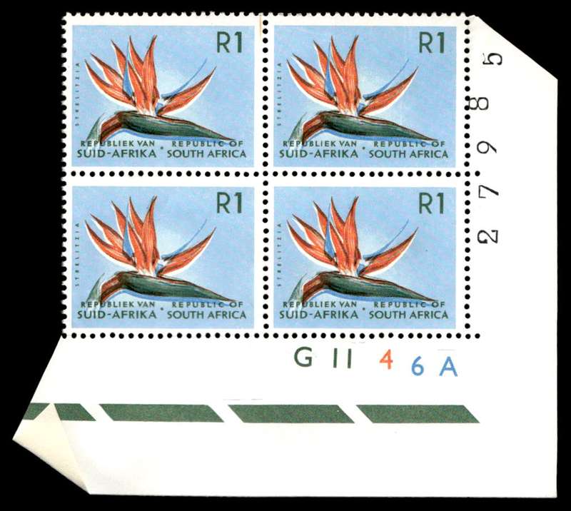 RSA 1965/06 Definitive Issue R1 Cyl. No G11 4 6A Control Blocks