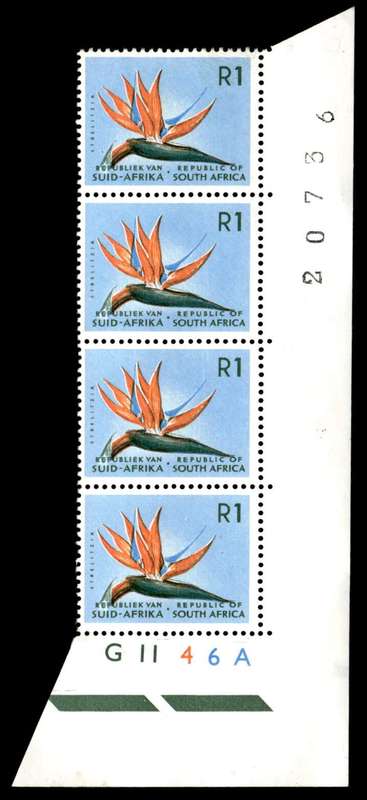 RSA 1965/06 Definitive Issue R1 Cyl. No G11 4 6A Control Blocks