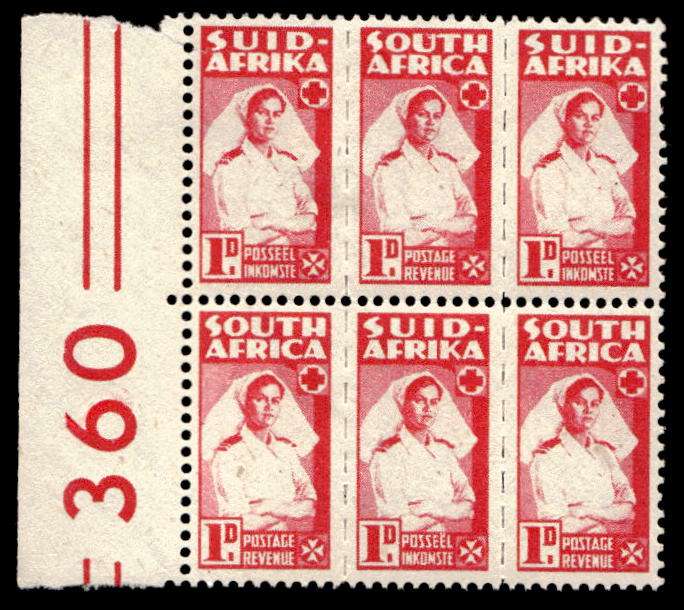 RSA 1943/01/05 South African War Effort Reduced 1d Wmk MSH