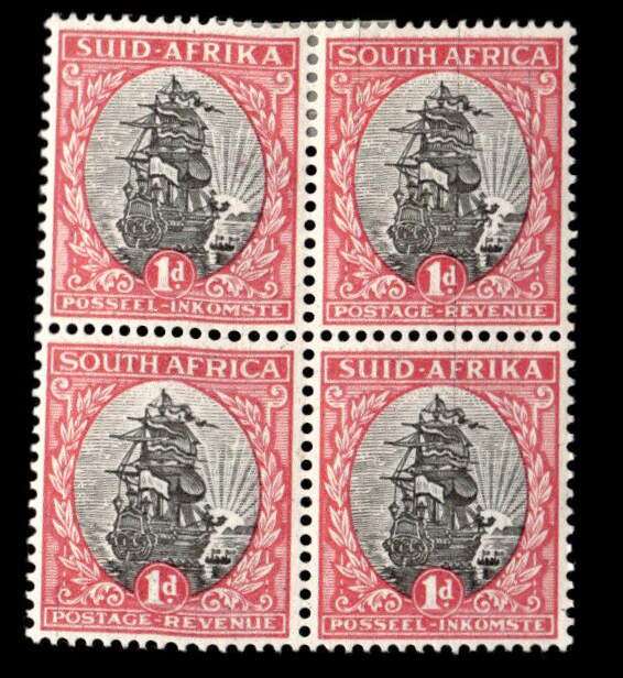RSA 1950/09/01 Definitive Issue "Suid-Afrika" 1d Wmk MSH