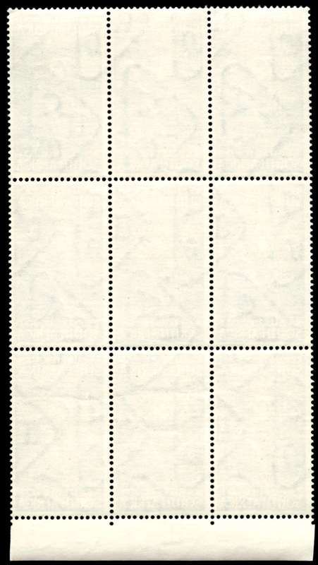 RSA 1964/07/10 400th Anniversary of Calvin's Death 2½c *9 stamps