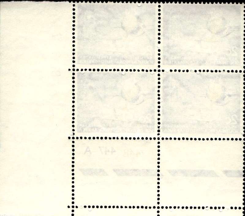 RSA 1972/03 Definitive Issue 2c Cyl. No 448 447B Wmk RSA