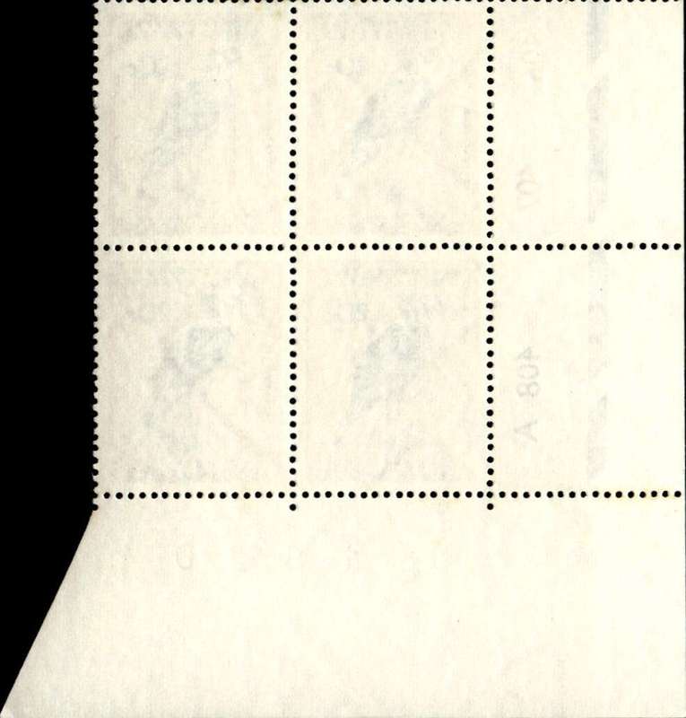 RSA 1971/11 Definitive Issue 20c Cyl. No 406 407 408A