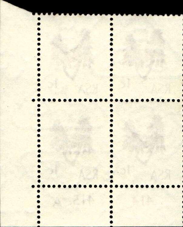 RSA 1969/01 New Design of 1c Cyl No 414 415A