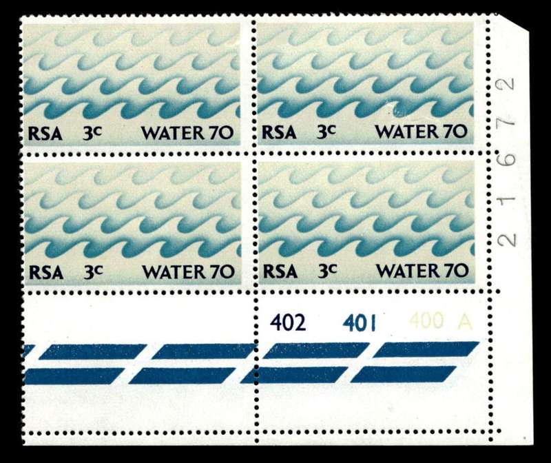 RSA 1970/02/14 Water 70 Campaign 3c Cyl No 402 401 400A