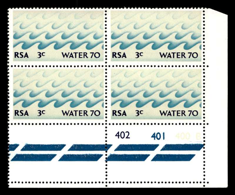 RSA 1970/02/14 Water 70 Campaign 3c Cyl No 402 401 400B