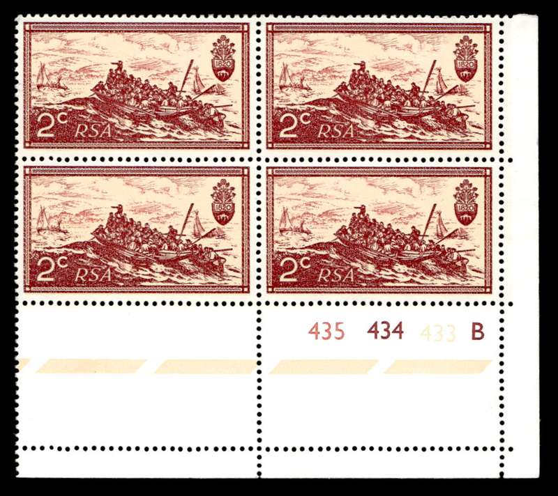 RSA 1971/05/31 10th Anniversary of the Republic of S.A. Cyl No 2c 435 434 433B
