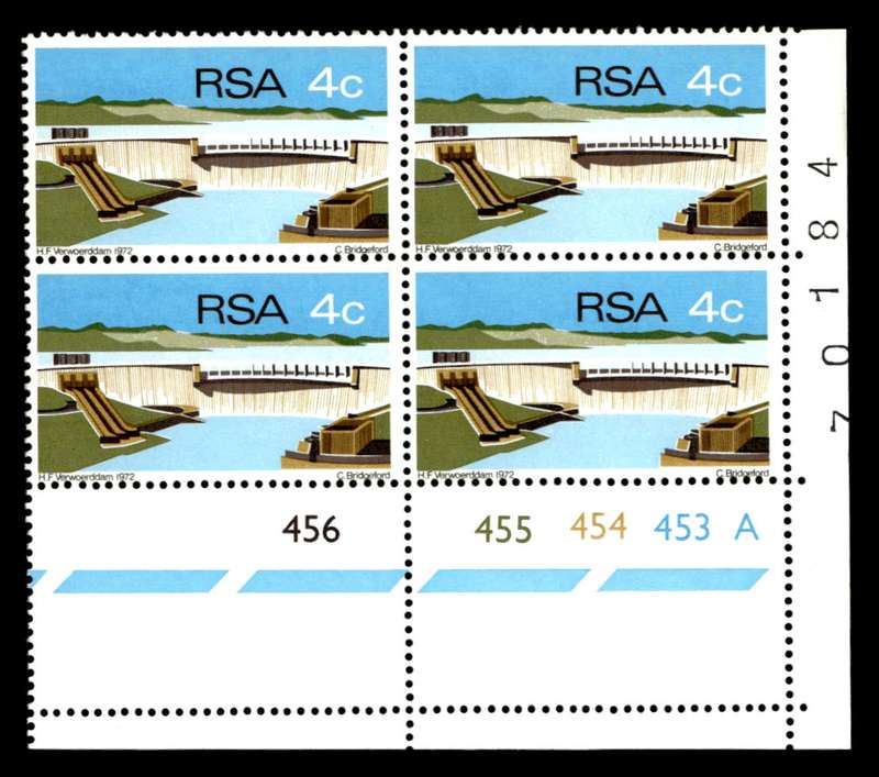 RSA 1972/03/04 Opening of Hendrik Verwoerd Dam 4c Cyl No 456 455 454 453A