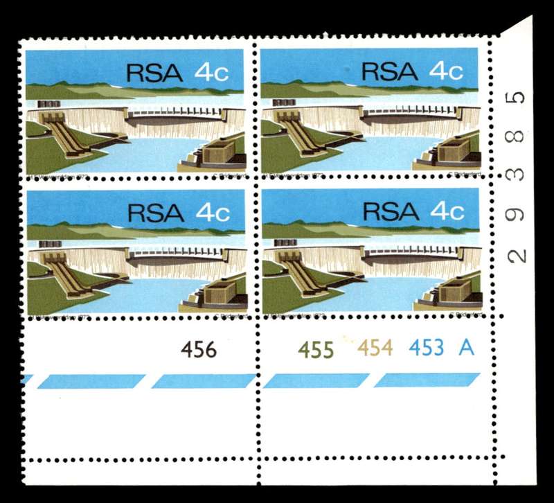 RSA 1972/03/04 Opening of Hendrik Verwoerd Dam 4c Cyl No 456 455 454 453A