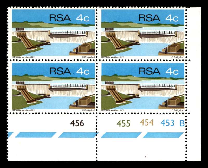 RSA 1972/03/04 Opening of Hendrik Verwoerd Dam 4c Cyl No 456 455 454 453B