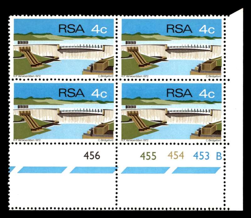 RSA 1972/03/04 Opening of Hendrik Verwoerd Dam 4c Cyl No 456 455 454 453B