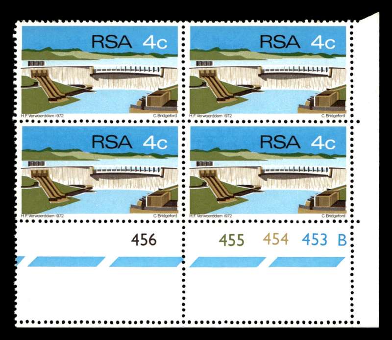 RSA 1972/03/04 Opening of Hendrik Verwoerd Dam 4c Cyl No 456 455 454 453B