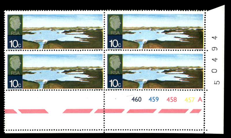 RSA 1972/03/04 Opening of Hendrik Verwoerd Dam 10c Cyl No 460 459 458 457A