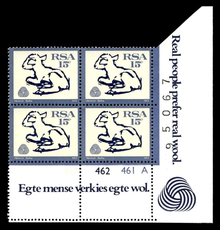 RSA 1972/05/15 Interim Definitives 15c Cyl No 467 462 461A