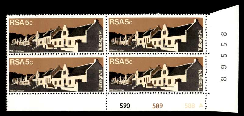 RSA 1974/03/14 Restoration of Tulbagh 5c Cyl No 590 589 588A