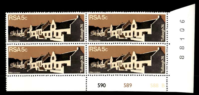 RSA 1974/03/14 Restoration of Tulbagh 5c Cyl No 590 589 588B