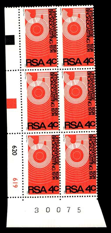 RSA 1974/07/13 50th Anniversary of Broadcasting in S.A. Control Blocks