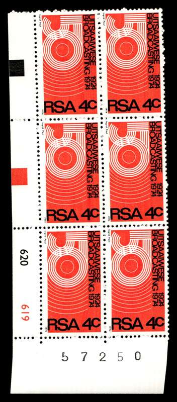 RSA 1974/07/13 50th Anniversary of Broadcasting in S.A. Control Blocks