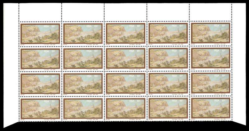 RSA 1976/04/20 Birth Centenary of Erich Mayer 15c Control Blocks *20 stamps