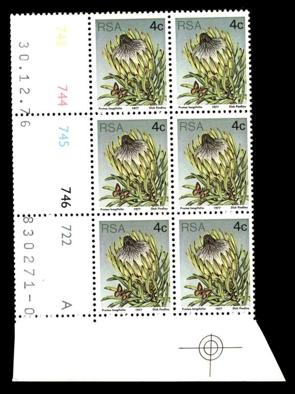 RSA 1976/12/30 3rd Definitive Issue 4c Cyl 743 744 745 746 722 A