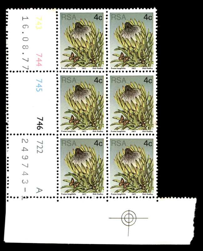 RSA 1977/08/16 3rd Definitive Issue 4c Cyl 743 744 745 746 722 A