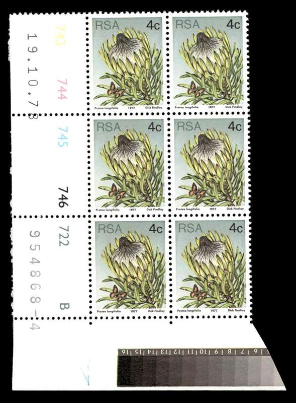 RSA 1978/10/19 3rd Definitive Issue 4c Cyl 743 744 745 746 722 B