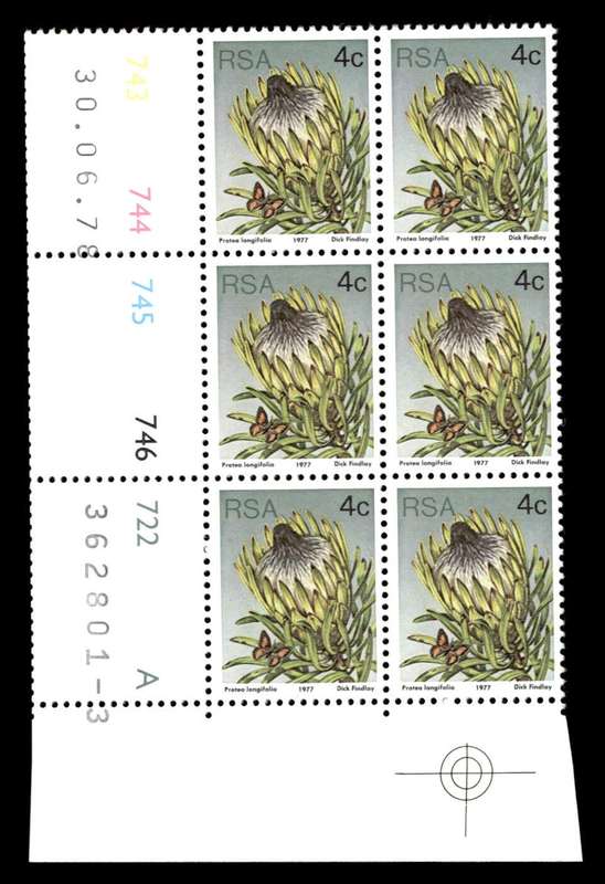 RSA 1978/06/30 3rd Definitive Issue 4c Cyl 743 744 745 746 722 A