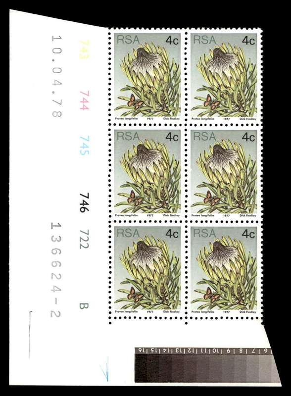 RSA 1978/04/10 3rd Definitive Issue 4c Cyl 743 744 745 746 722 B