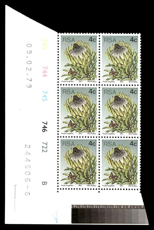 RSA 1979/02/09 3rd Definitive Issue 4c Cyl 743 744 745 746 722 B
