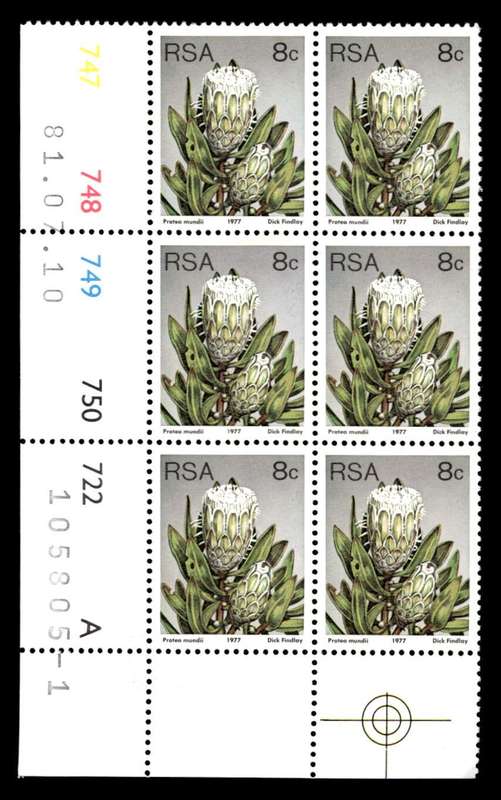 RSA 1981/07/10 3rd Definitive Issue 8c Cyl 747 748 749 750 722 A