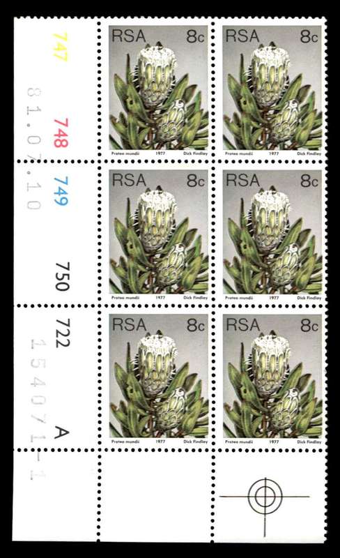 RSA 1981/07/10 3rd Definitive Issue 8c Cyl 747 748 749 750 722 A