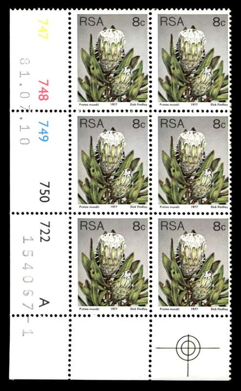 RSA 1981/07/10 3rd Definitive Issue 8c Cyl 747 748 749 750 722 A