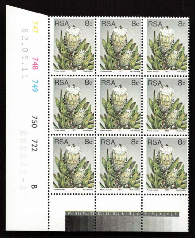 RSA 1982/05/11 3rd Definitive Issue 8c Cyl 747 748 749 750 722 B