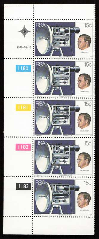 RSA 1979/02/12 Invention of the Tellerometer 15c Control Blocks
