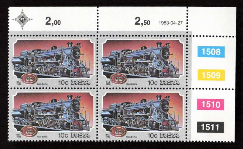 RSA 1983/04/27 Steam Locomotives Control Block Set
