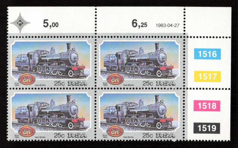 RSA 1983/04/27 Steam Locomotives Control Block Set